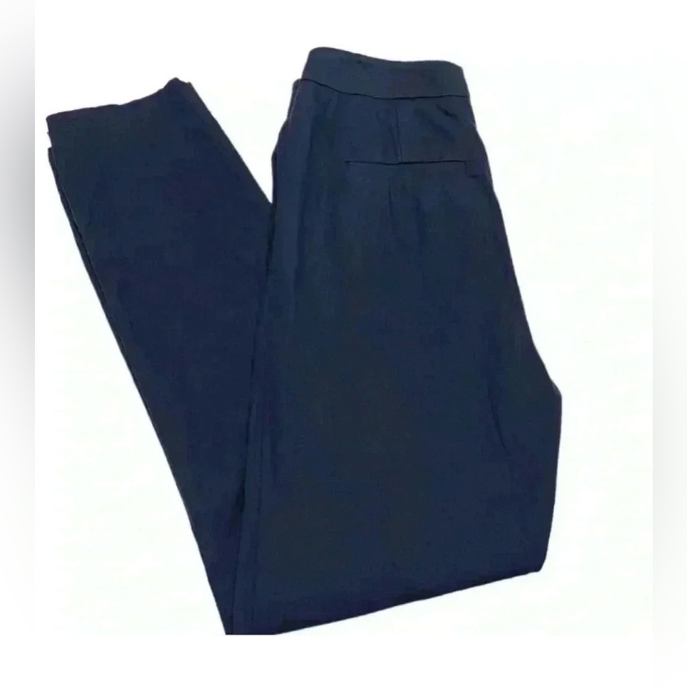 Trina Turk Navy Blue Cotton Blend Straight Leg
Trouser - Picture 3 of 8